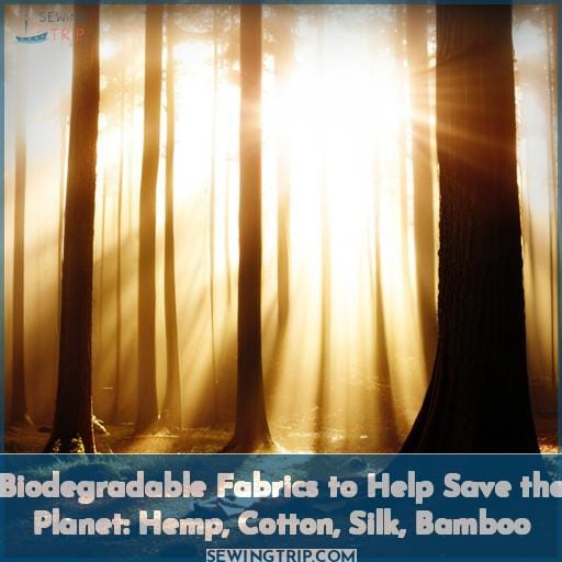 Biodegradable Fabrics to Help Save the Hemp, Cotton, Silk, Bamboo