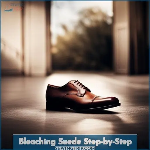 Bleaching Suede Step-by-Step