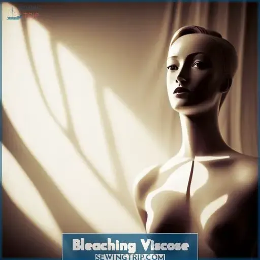 Bleaching Viscose