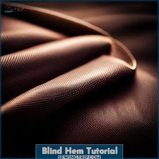 Blind Hem Tutorial