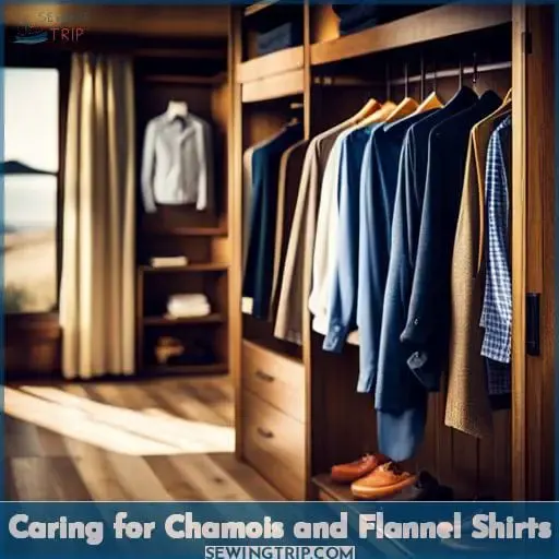 Caring for Chamois and Flannel Shirts
