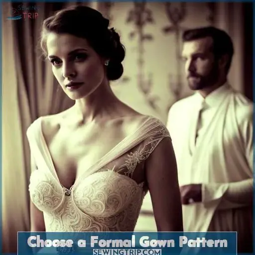 Choose a Formal Gown Pattern