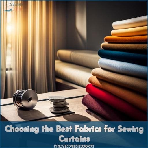 Choosing the Best Fabrics for Sewing Curtains