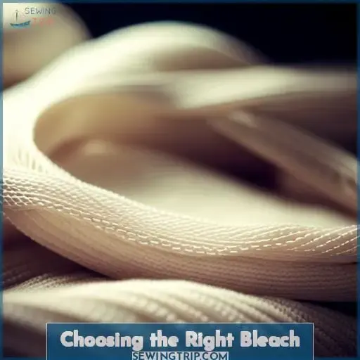 Choosing the Right Bleach