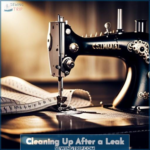 Cleaning Up After a Leak Cleaning Up After a Leak