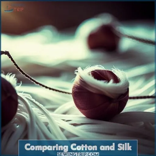 Comparing Cotton and Silk