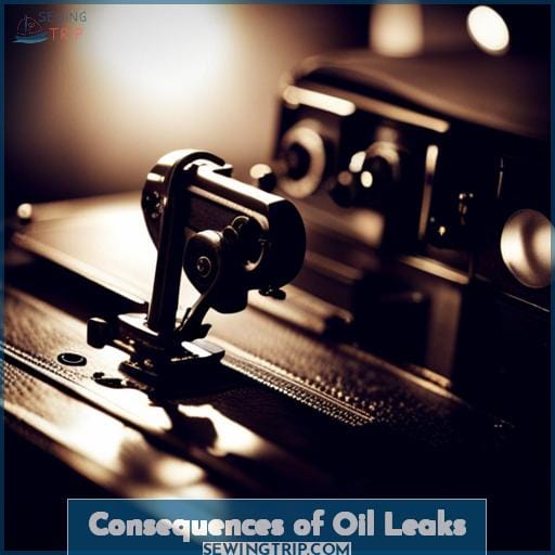 Consequences of Oil Leaks Consequences of Oil Leaks