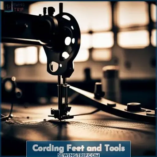 Cording Feet and Tools