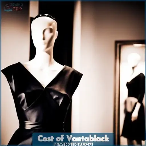 Cost of Vantablack