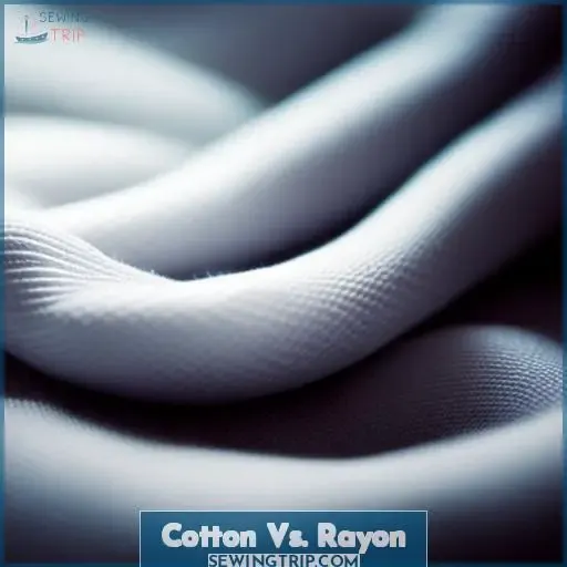 Cotton Vs. Rayon