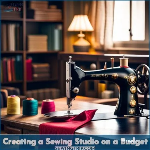 Creating a Sewing Studio on a Budget