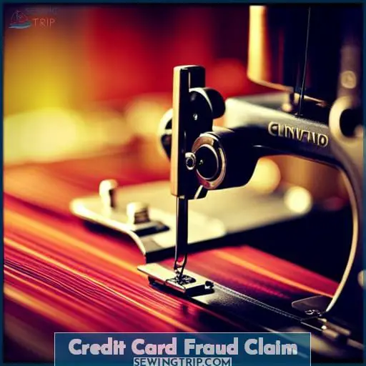 Credit Card Fraud Claim