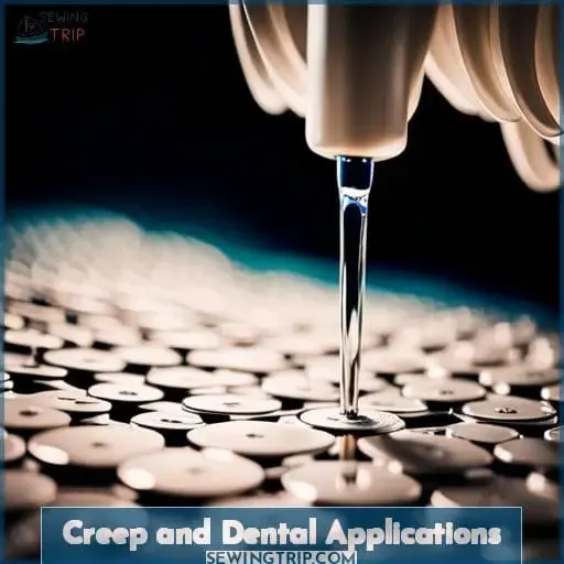 Creep and Dental Applications