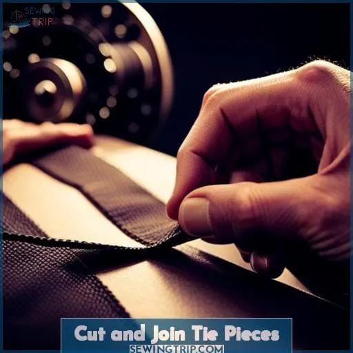 Cut and Join Tie Pieces