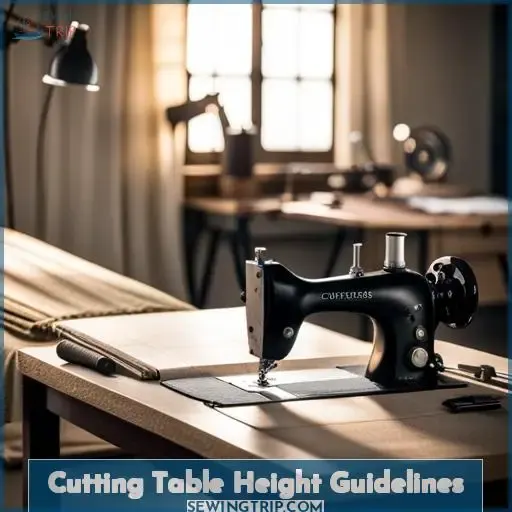 Cutting Table Height Guidelines