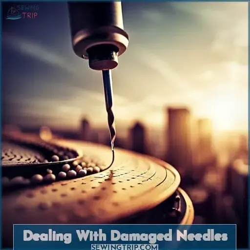 Dealing With Damaged Needles