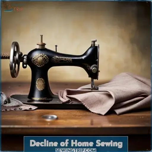 Decline of Home Sewing