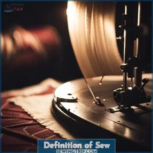 Definition of Sew