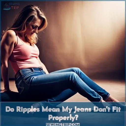Do Ripples Mean My Jeans Don