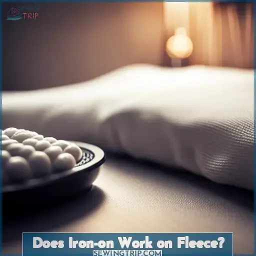 Does Iron-on Work on Fleece
