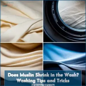 does muslin shrink when washed