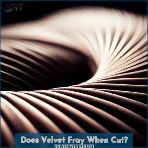 Does Velvet Fray When Cut
