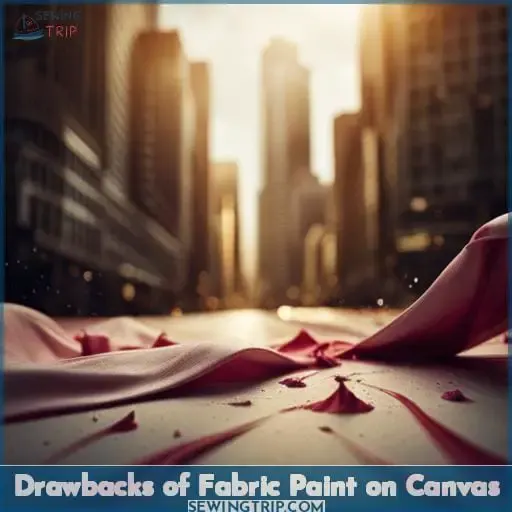 Drawbacks of Fabric Paint on Canvas