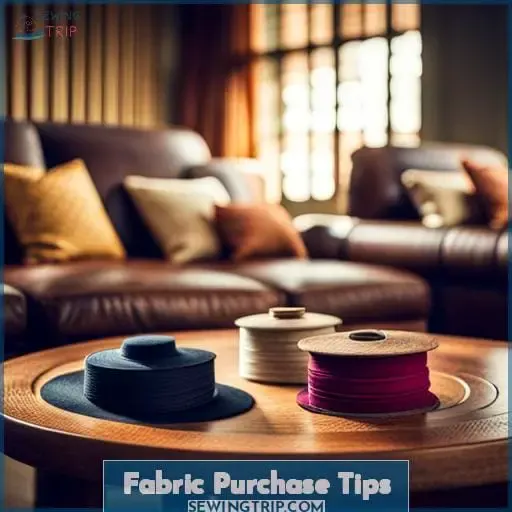 Fabric Purchase Tips