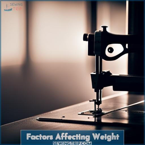 How Much Weight Can Your Sewing Machine Handle? Key Factors