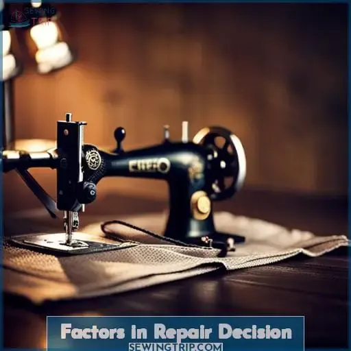 Factors in Repair Decision