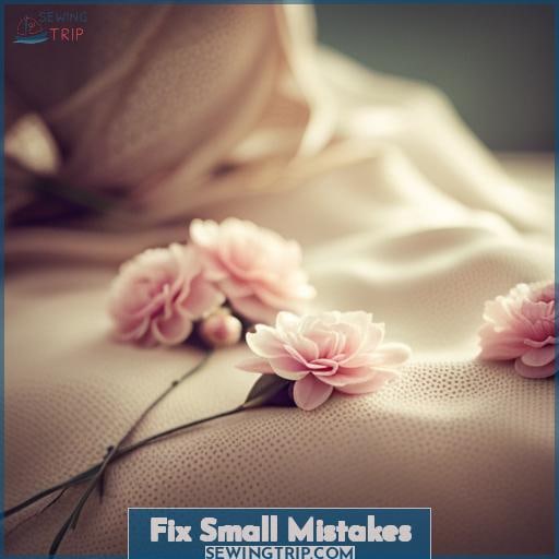 Fix Small Mistakes Fix Small Mistakes