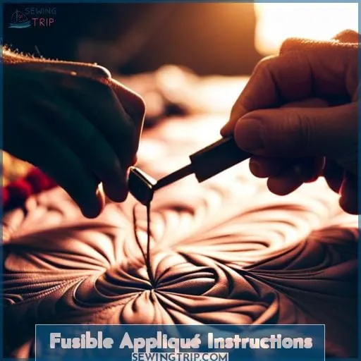 Fusible Appliqué Instructions