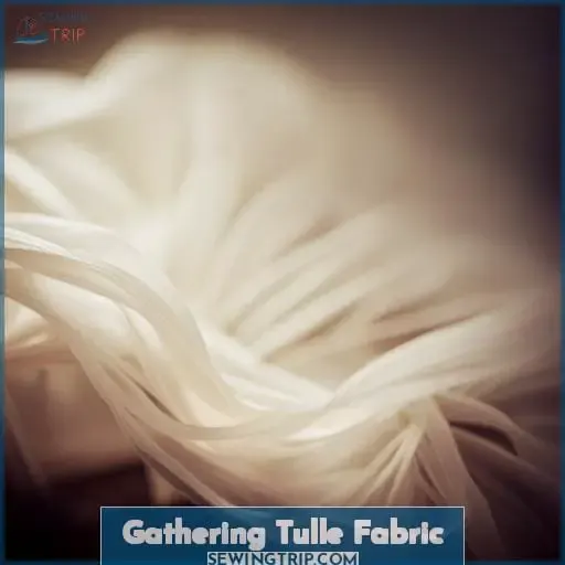 Gathering Tulle Fabric