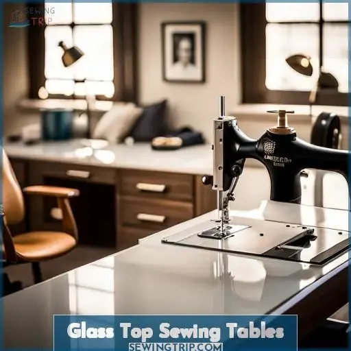 Glass Top Sewing Tables