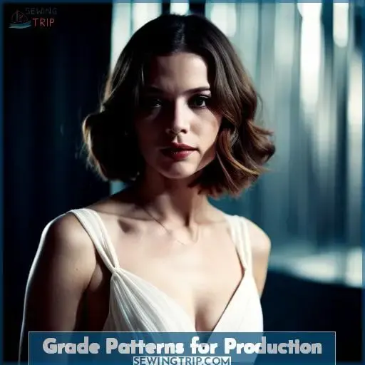 Grade Patterns for Production