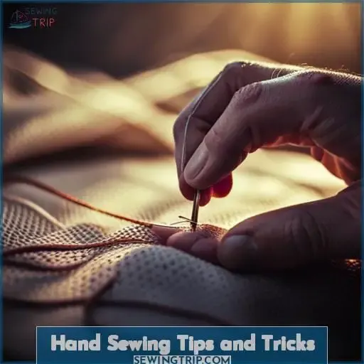 Hand Sewing Tips and Tricks
