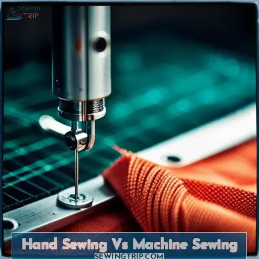 Hand Sewing Vs Machine Sewing