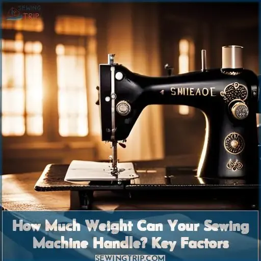 how much does a sewing machine weight