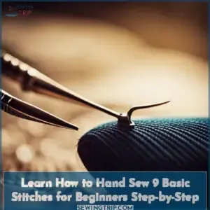 how to do sewing stitches