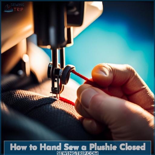 How to Hand Sew a Plushie Closed