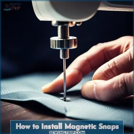 How to Install Magnetic Snaps