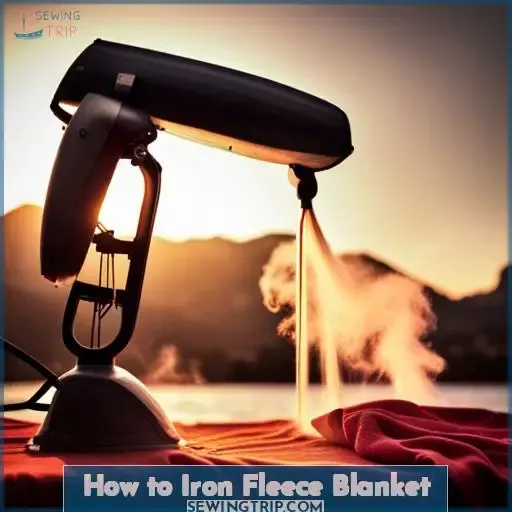 How to Iron Fleece Blanket