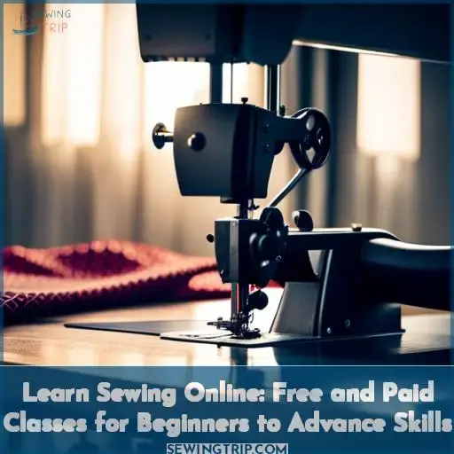 how to learn how to sew online