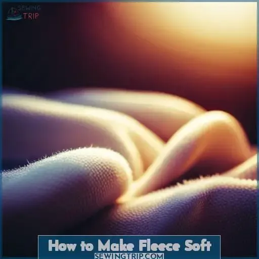 How to Make Fleece Soft