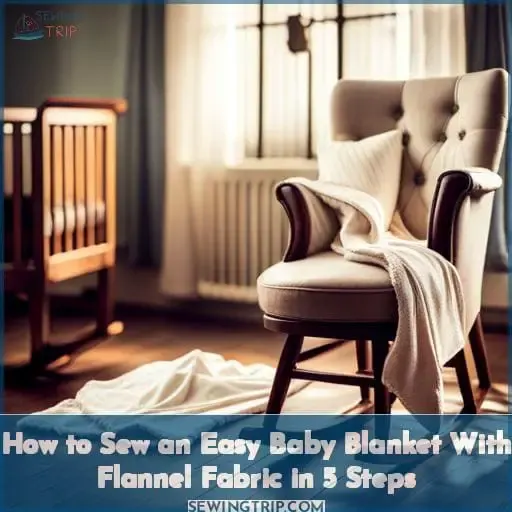 how to sew a baby blanket