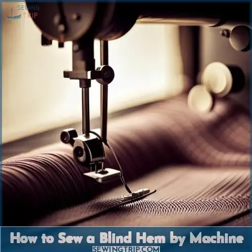 How to Sew a Blind Hem by Machine
