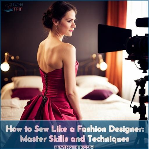 how to sew like a fashion designer how to sew like a fashion designer
