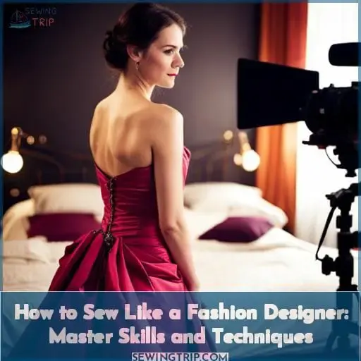how to sew like a fashion designer