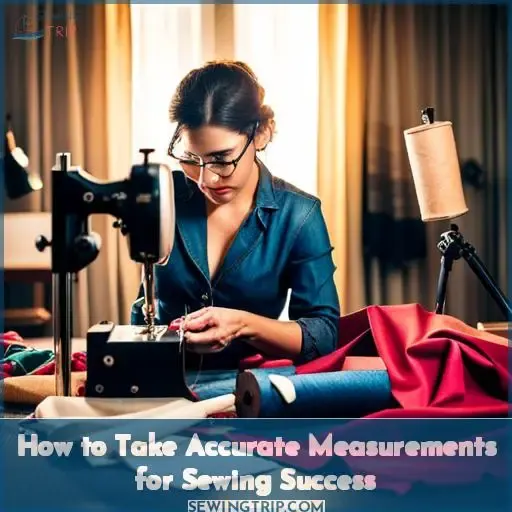 how to take measurements for sewing