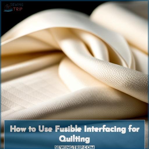 How to Use Fusible Interfacing for Quilting